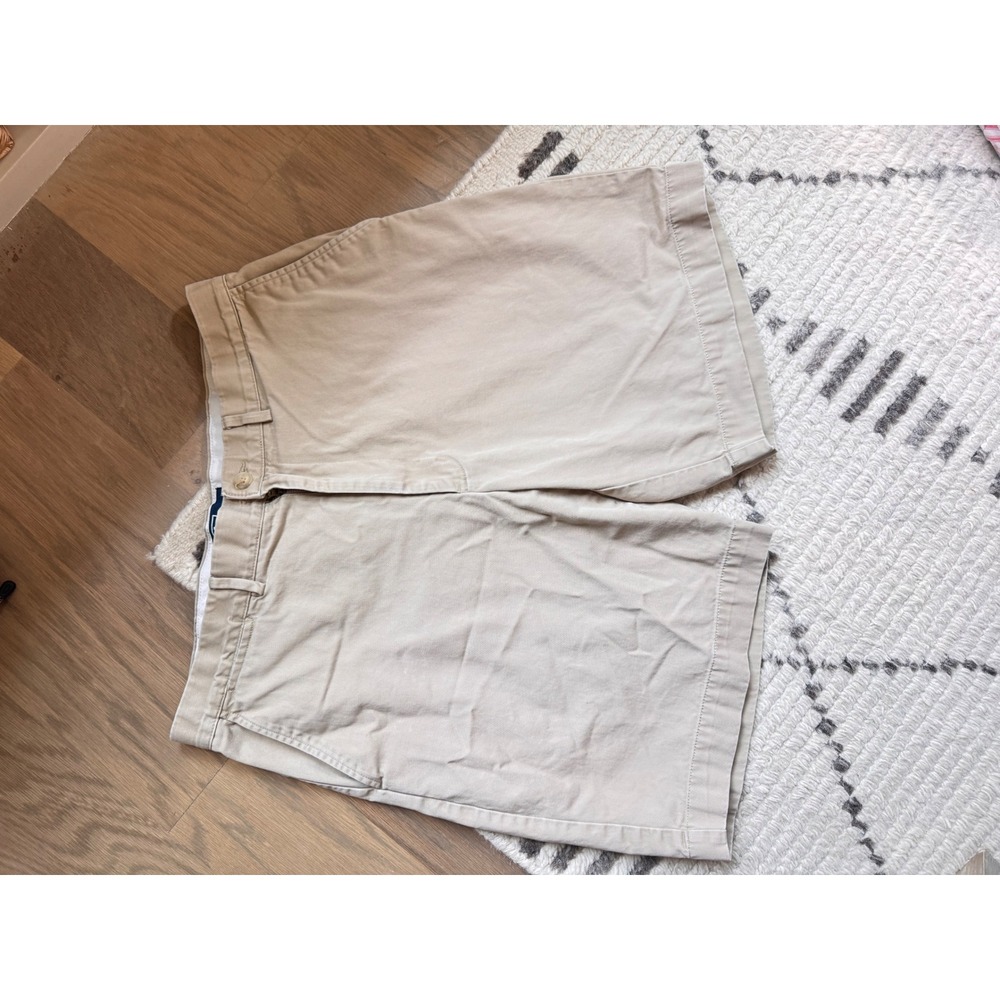 Polo Ralph Lauren Prospect Short Mens 36 Tan Khaki Classic Chino Cotton Twill